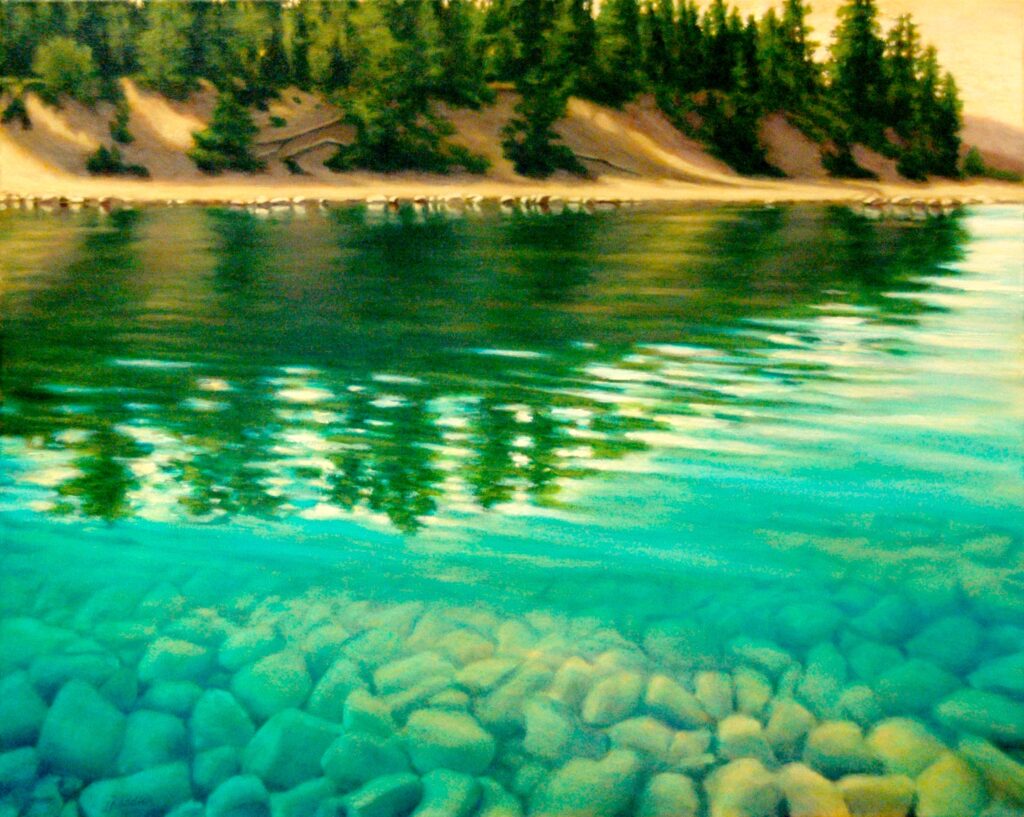 CLEARWATERS II 24x30 oil on canvas SOLD