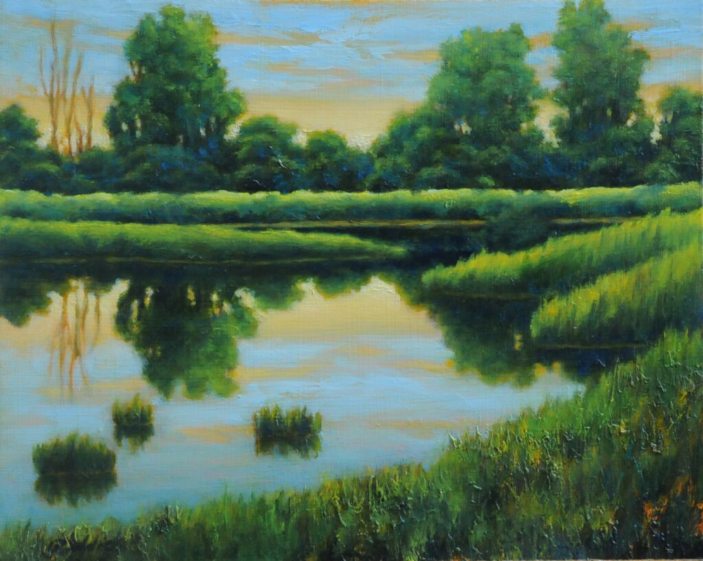 PLACE OF MY HEART 8x10 oil on canvas SOLD