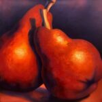 PEARFFECTION 36x36 oil on canvas