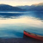 SUMMER ESCAPE 24x36  oil on canvas SOLD