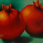 POM POMS 30x40 oil on canvas