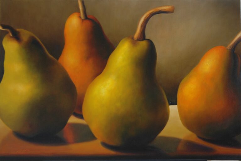 WORKING TOGETHER 24x36 oil on canvas