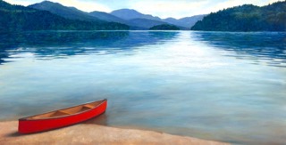 'Livin' The Dream' 30x60 oil on canvas
